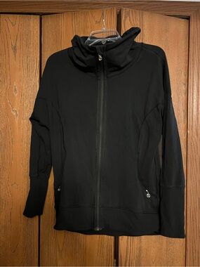 lululemon athletica Black Full-Zip Hoodie Jacket